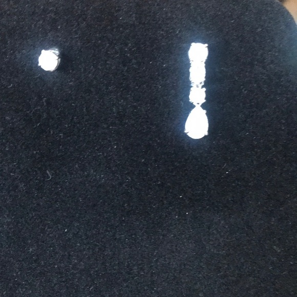 Vintage Double Duty -  Flaming Hot Sparkling Earrings NWOT - Picture 3 of 3